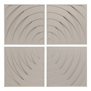 HAXTONWICK SET OF 4 IVORY ART 24 (IN) 1