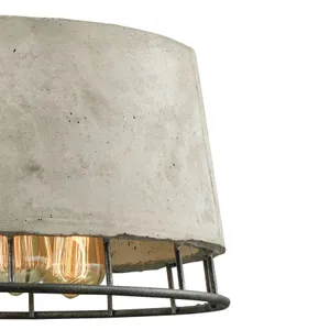 Brocca 18'' Wide 4-Light Chandelier - Silverdust Iron 4