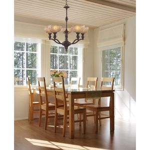 Norwich 28'' Wide 5-Light Chandelier - Oiled Bronze 2