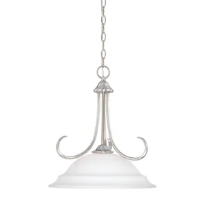 Bella 16'' Wide 1-Light Pendant - Brushed Nickel 1