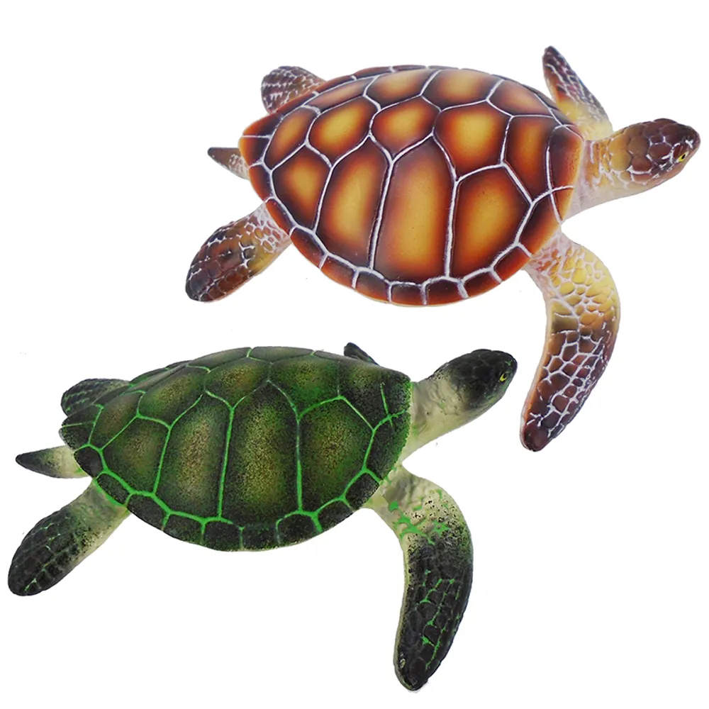 4" TURTLE FIGURE 2-ASST