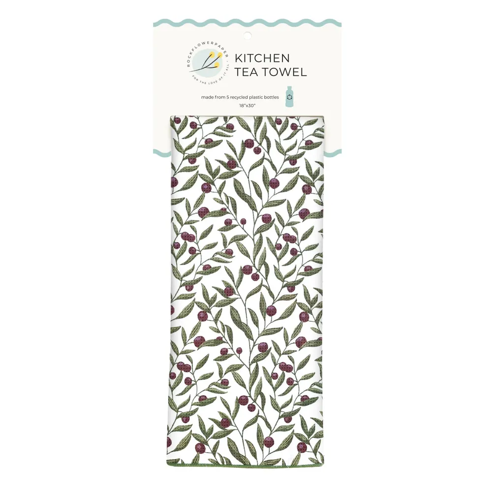 Olives Eco Kitchen Tea Towel