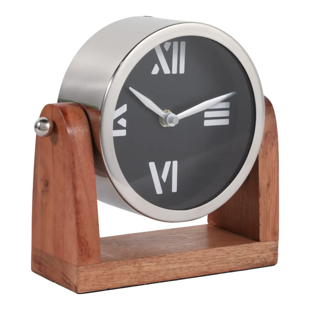 CELIAROSE BLACK CLOCK 7 (IN)