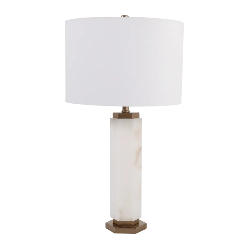 BRYNBROOK WHITE LAMP 28 (IN)