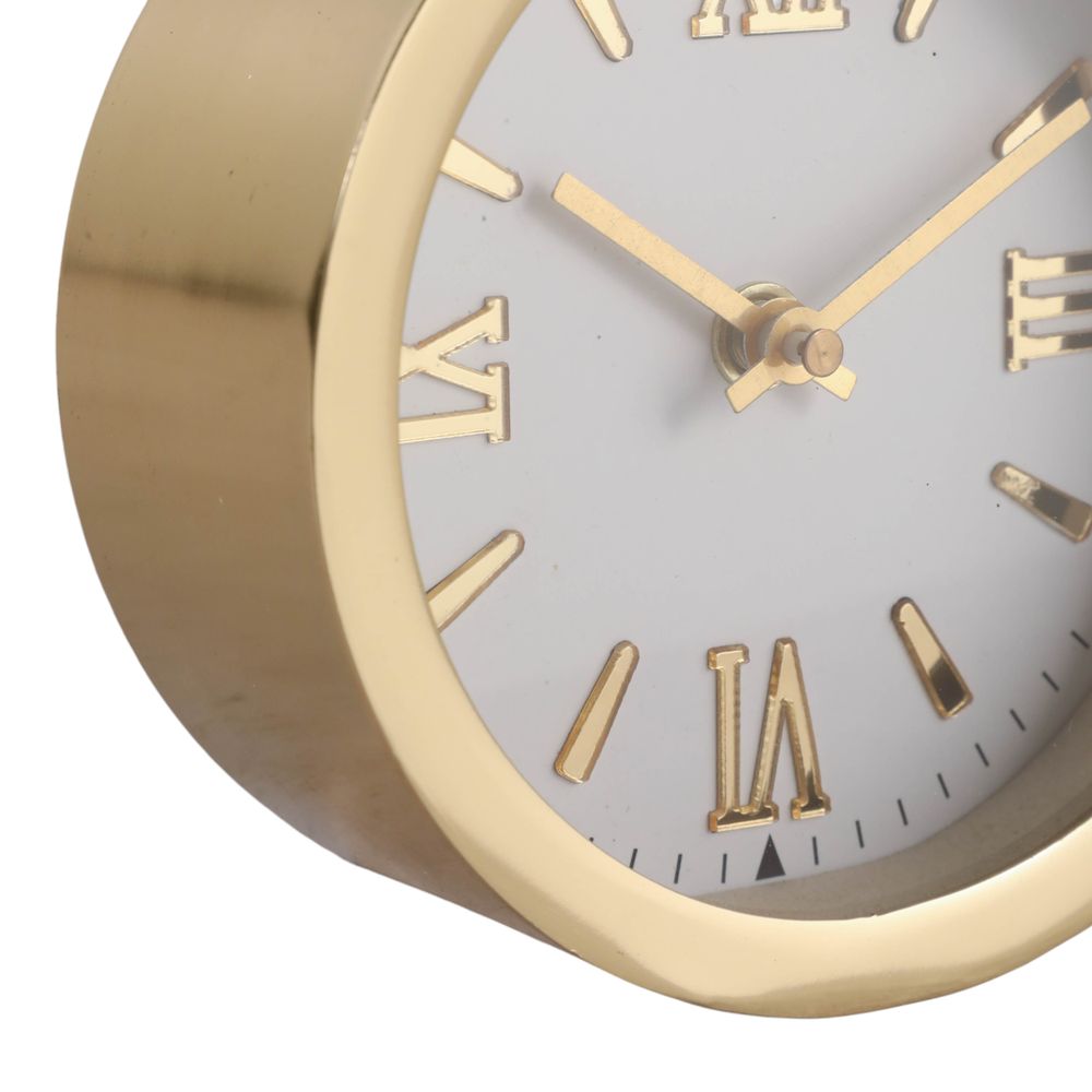 LEILABROOK GOLD CLOCK 5 (IN)