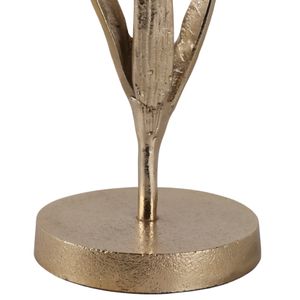 CALOAK GOLD CANDLE HOLDER 10 (IN) 6