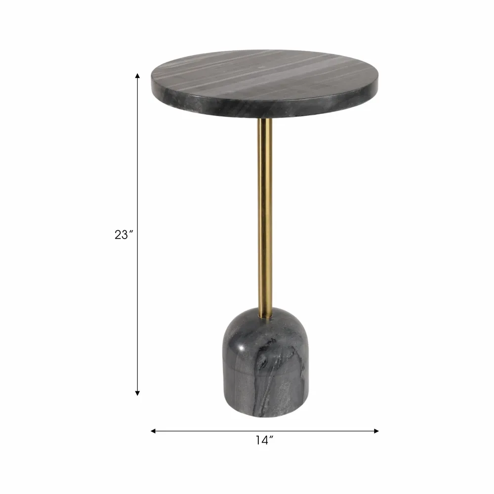 HAZENCLIFF GRAY TABLE 23 (IN)