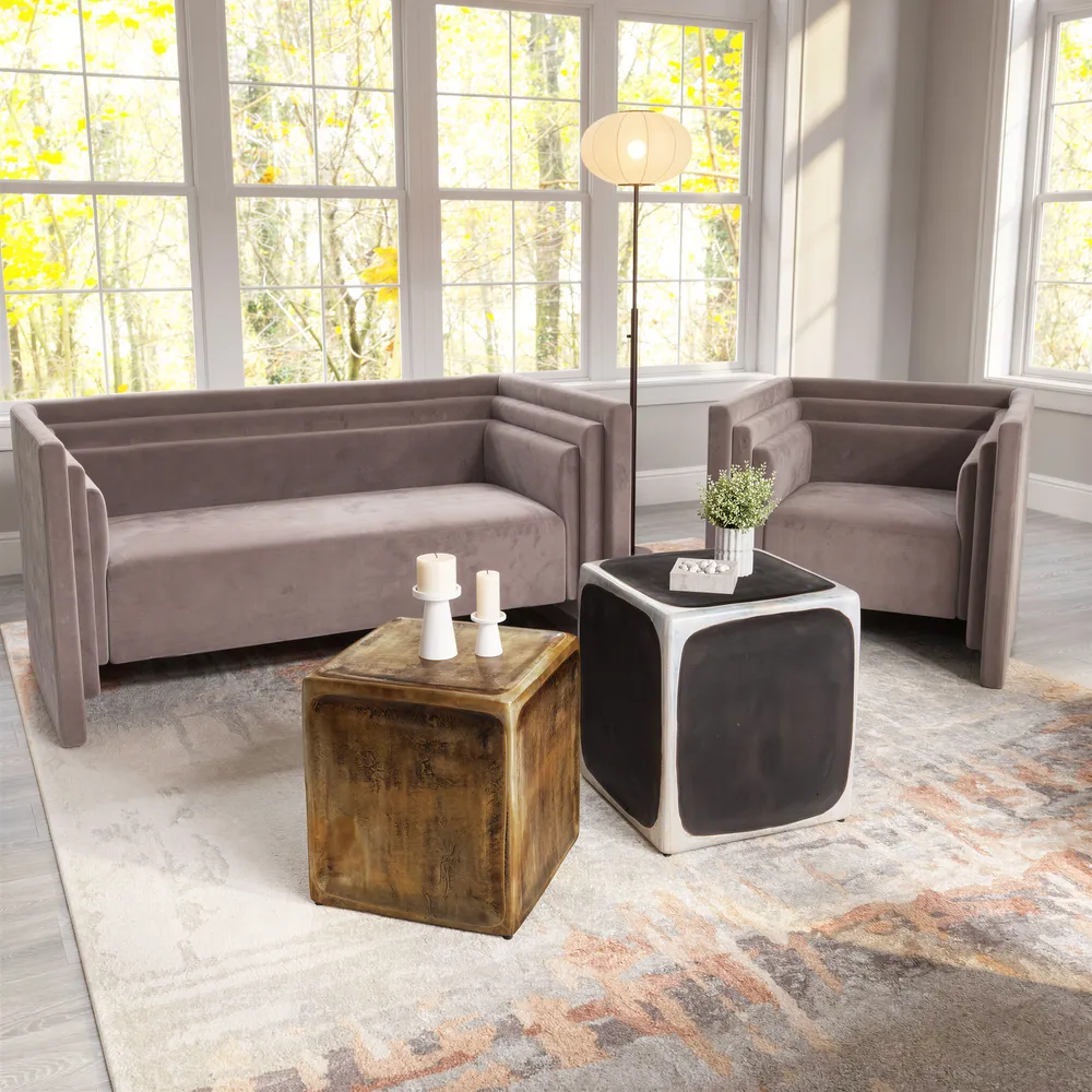 Brics Side Table Set Multicolor