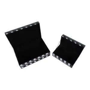 GROVERRIDGE SET OF 2 BLACK BOXES 4 (IN) 9