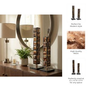 EATONHAM SET OF 2 TAN DECOR 21 (IN) 10
