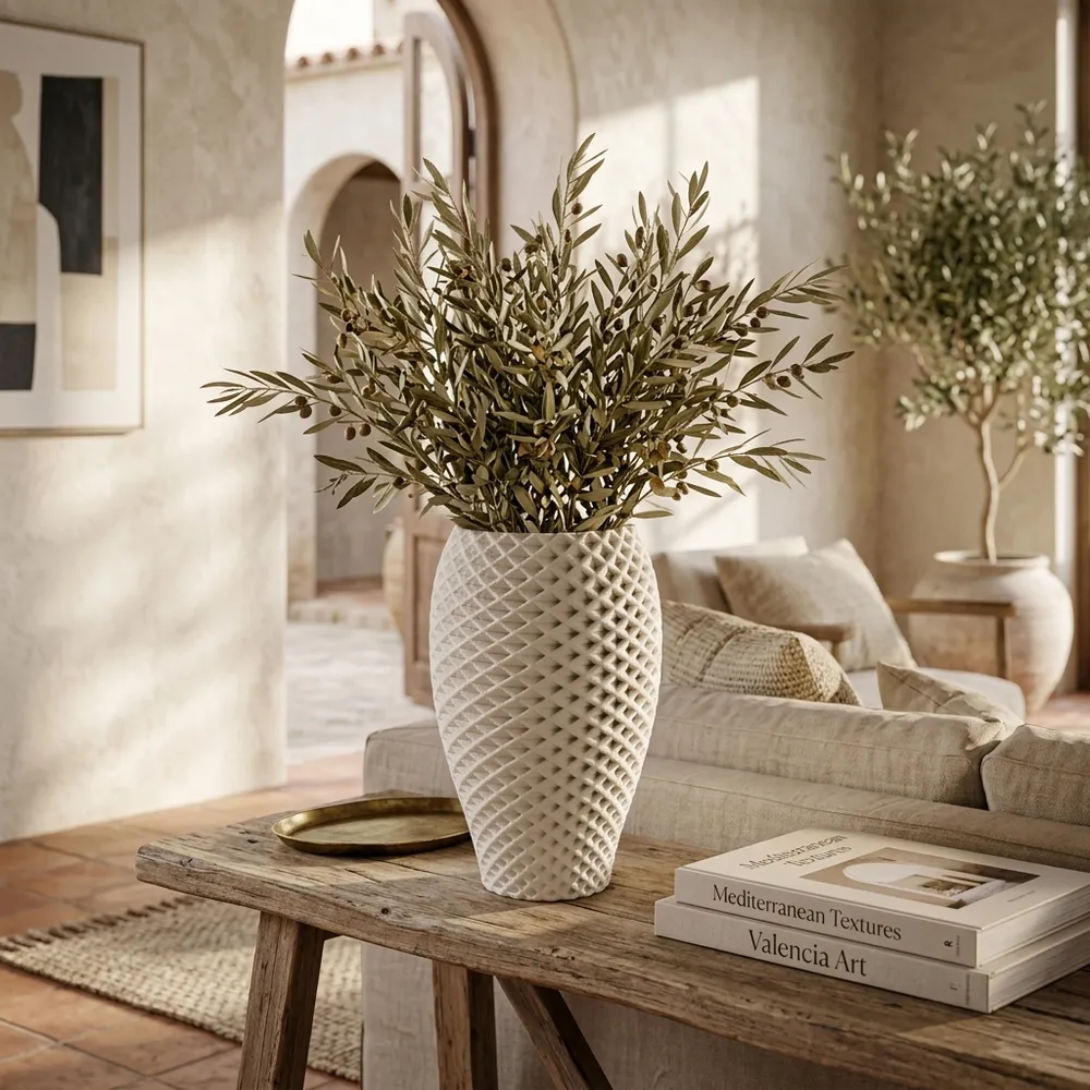 CAXTONRIDGE IVORY VASE 13 (IN)