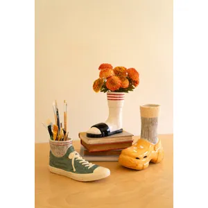 Ceramic Sneaker with Socks Vase 2
