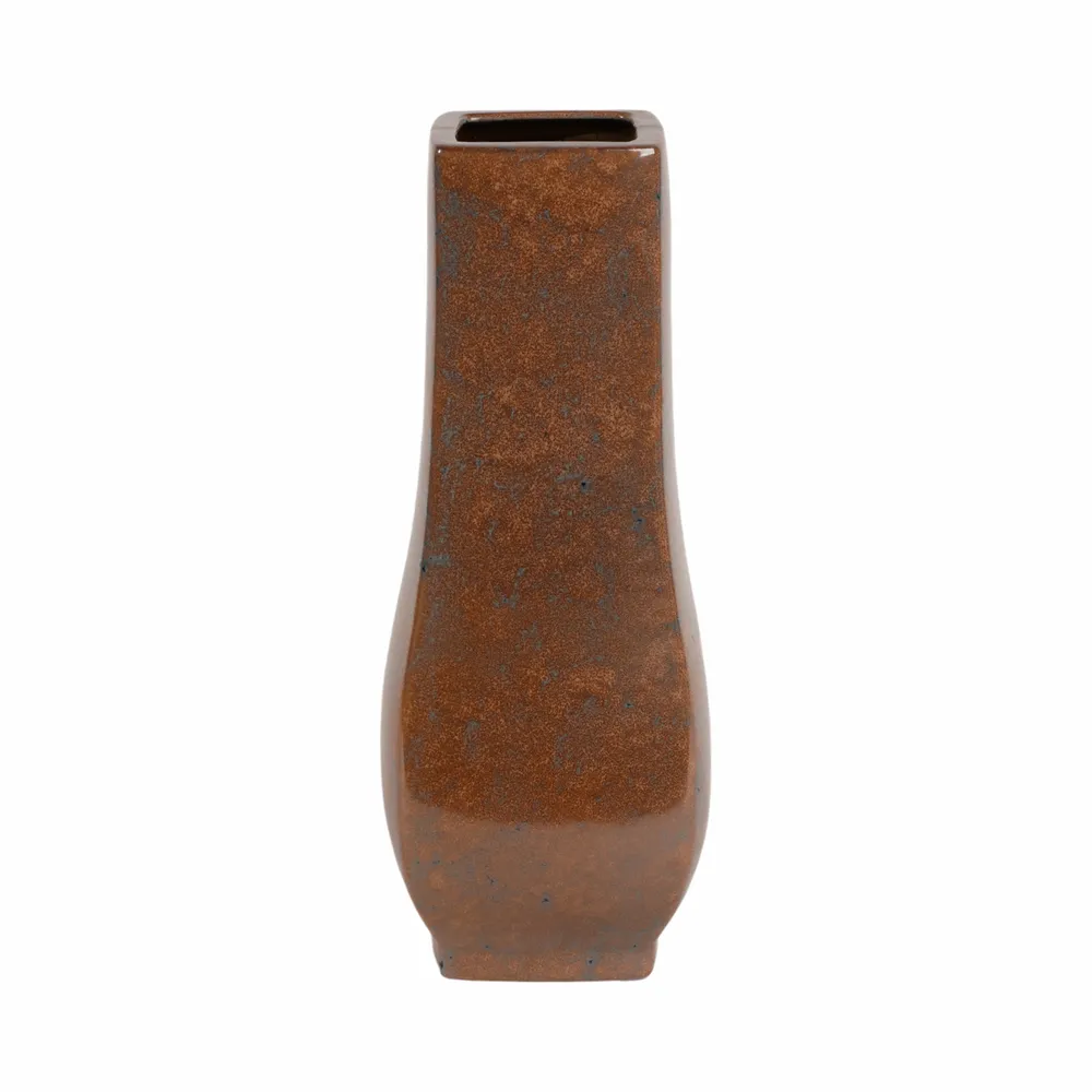 CORBINPORT BROWN VASE 17 (IN)