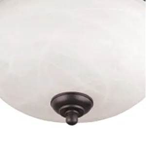 Harmony 14'' Wide 2-Light Flush Mount - Painted Bronze 2