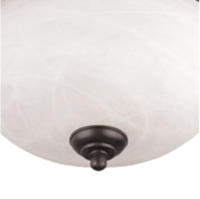 Harmony 14'' Wide 2-Light Flush Mount - Painted Bronze