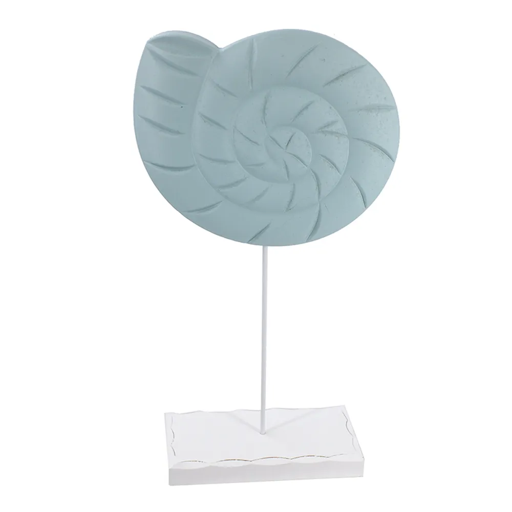 13-1/2" SEA SNAIL ON STAND
