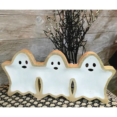Ghost Trio Tray 16x7in