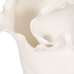 WESTONHOLM WHITE VASE 16 (IN) 7