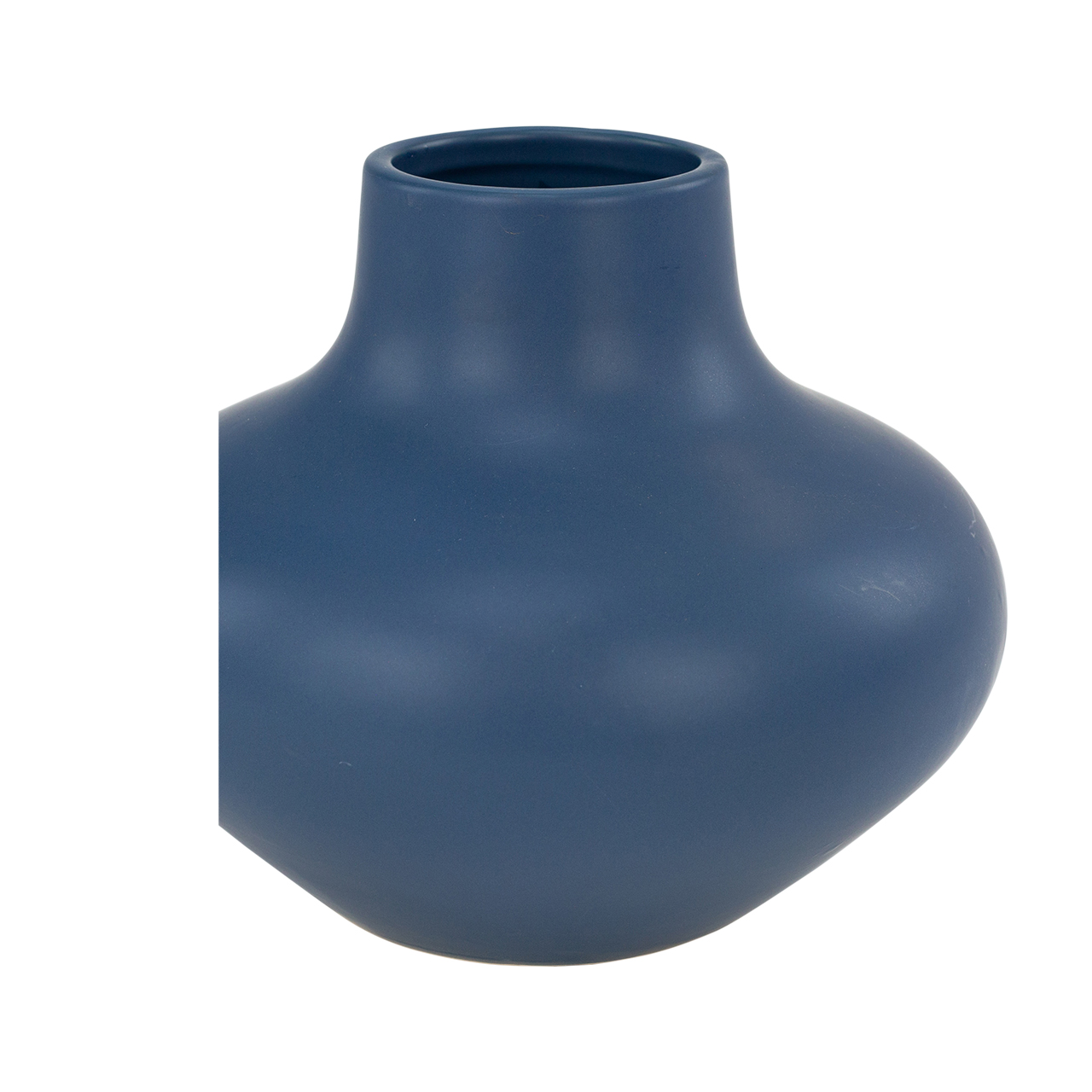 Cobalt Short Vase -SB 5