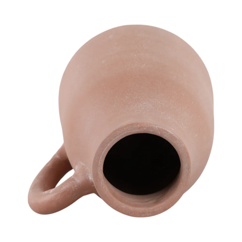 SHERMANCLIFF BROWN VASE 9 (IN)