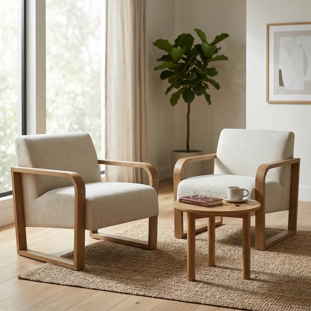 GREERWOOD IVORY CHAIR 31 (IN)