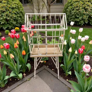 Flower House 20x41in 1