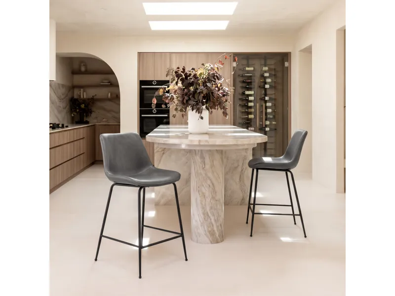 Byron Counter Stool Gray 9