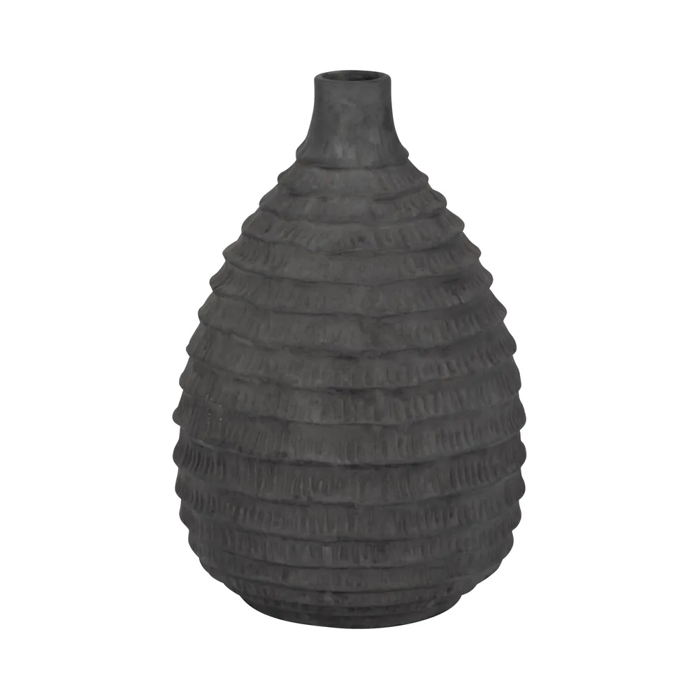 DAXTONCREST BLACK VASE 15 (IN)