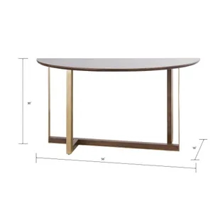 Crafton Console Table - Mahogany 2