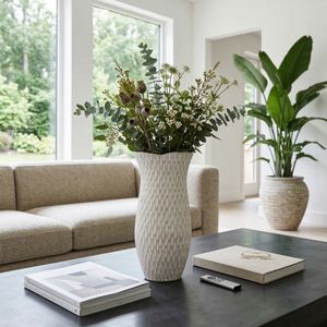 ERINRIDGE IVORY VASE 26 (IN) 12