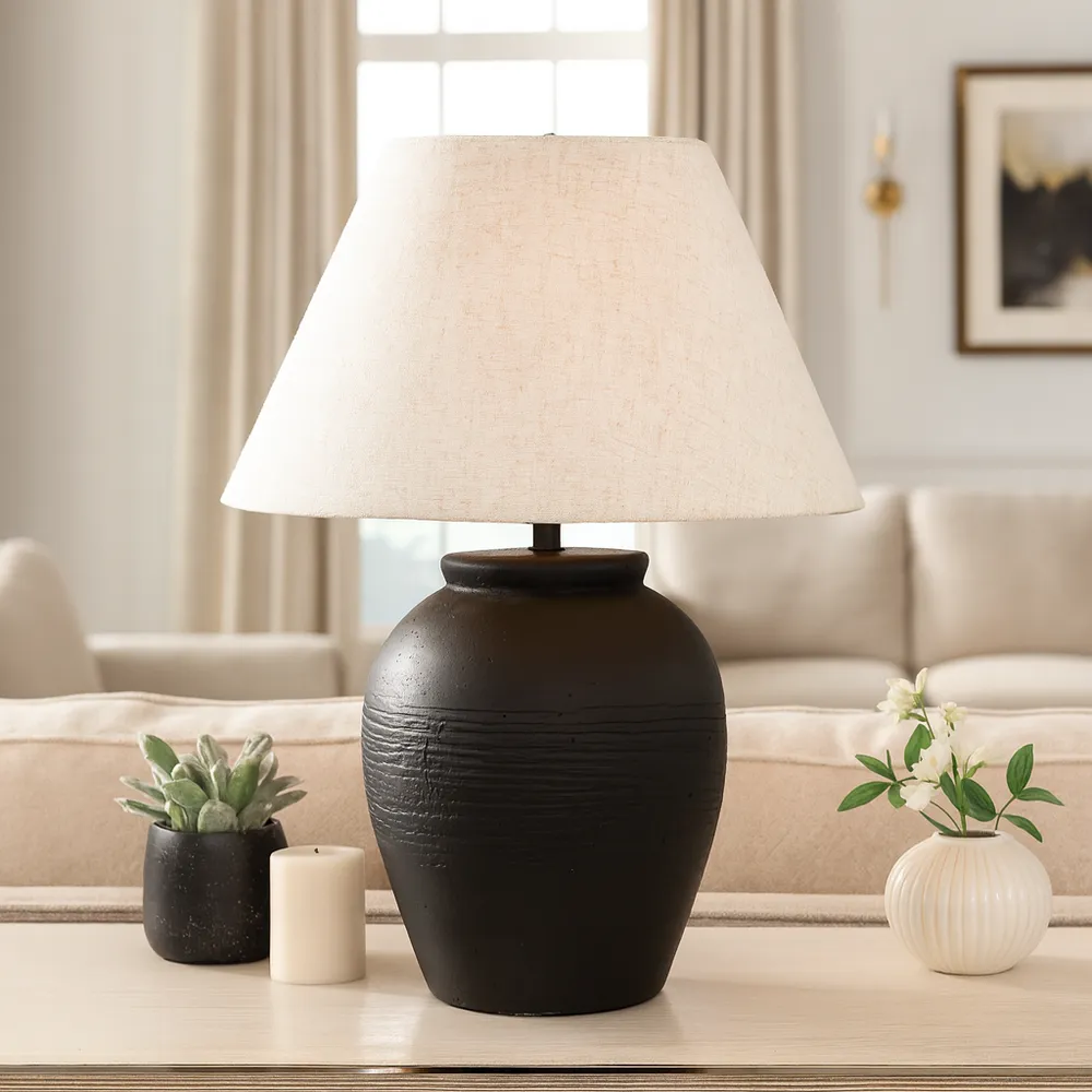 DARRENWAY BLACK LAMP 27 (IN)