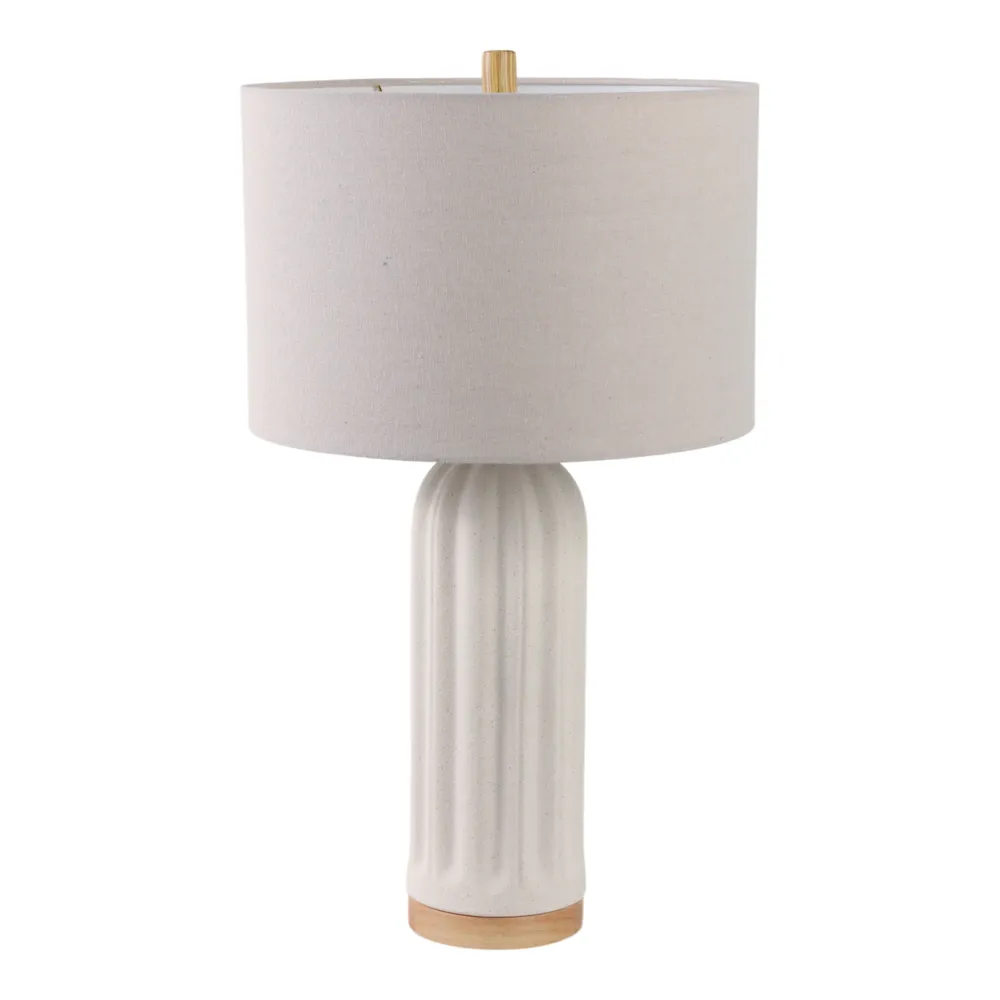 ELMONTWORTH IVORY LAMP 27 (IN)