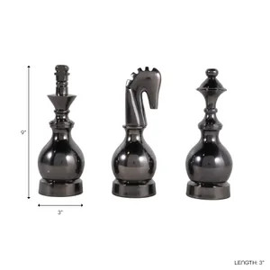 CASTONHOLM SET OF 3 SILVER DECOR 9 (IN) 9