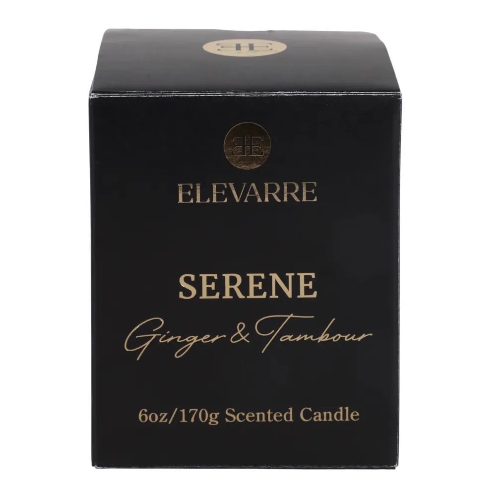HEMMINGWORTH SERENE GINGER & TAMBOUR CANDLE 5 (IN)