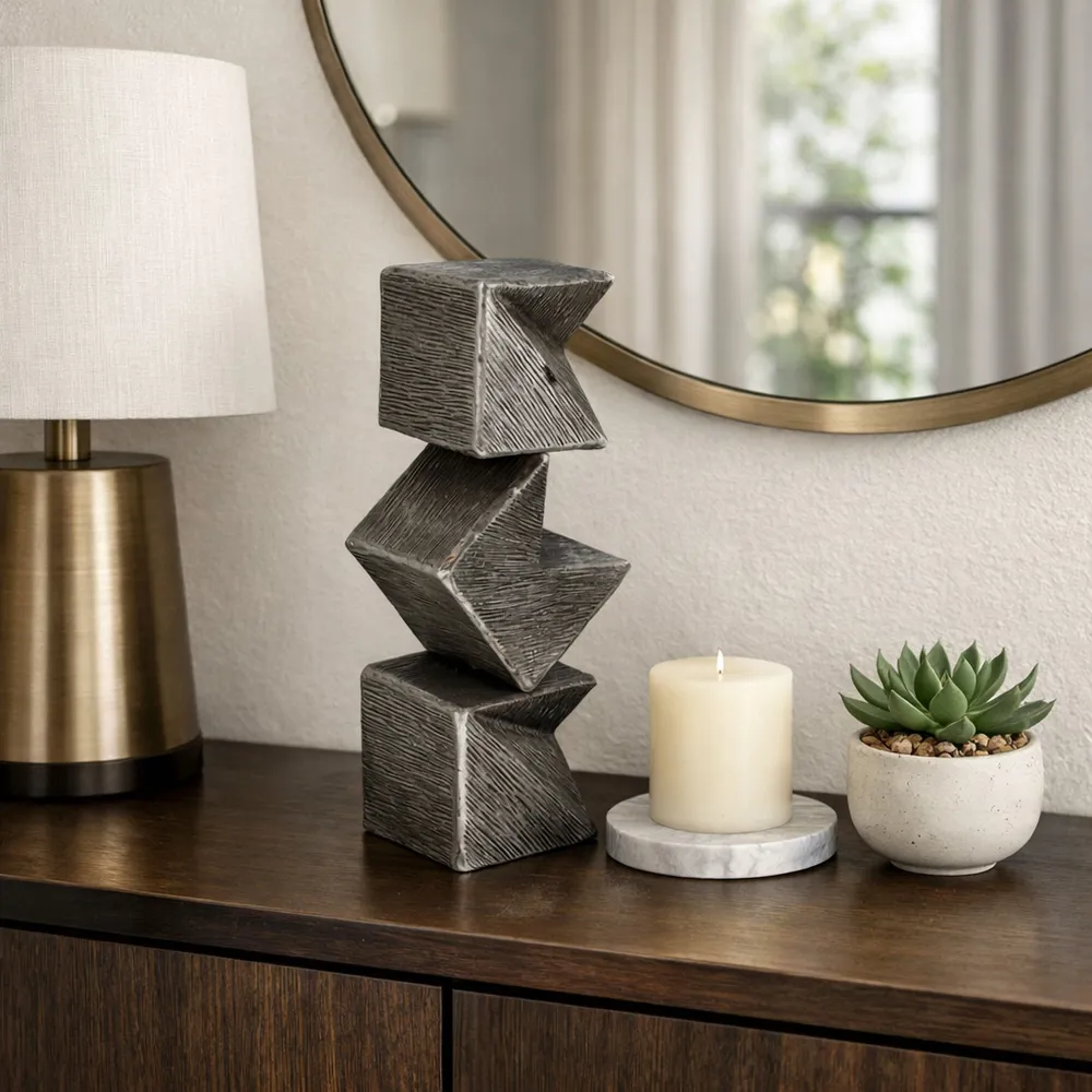 RUSHFIELD SILVER DECOR 18 (IN)