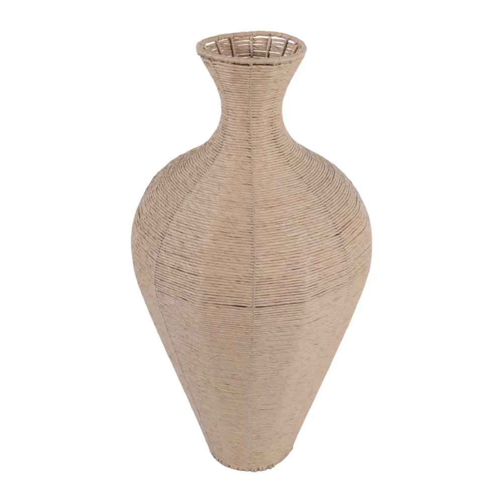 TANNERRIDGE BROWN VASE 24 (IN)