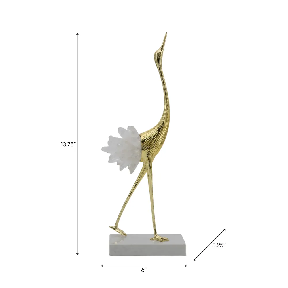 CALVINCREST GOLD DECOR 14 (IN)