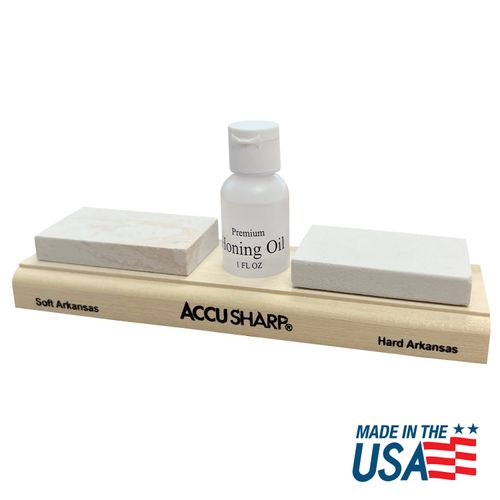AccuSharp - Combo Stones w/Honing Oil