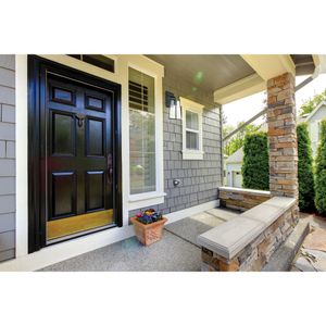 Meditterano 16'' High 1-Light Outdoor Sconce - Matte Black 6