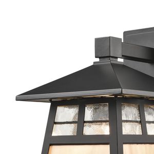 Cottage 11'' High 1-Light Outdoor Sconce - Matte Black 2