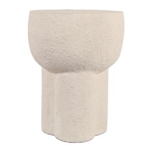 CASPERDALE WHITE GARDEN STOOL 18 (IN) 1