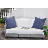 Soft Chenille Throw Pillow Covers With Stitched Edge 3
