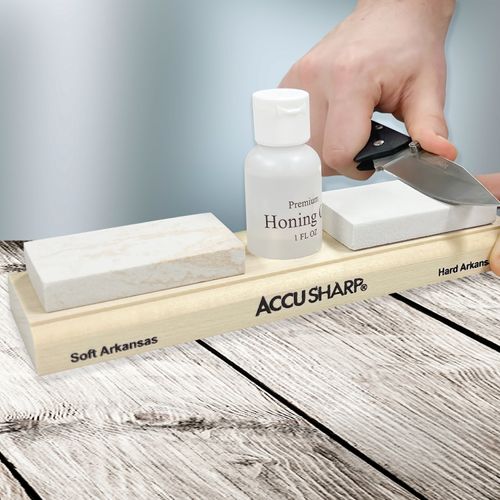 AccuSharp - Combo Stones w/Honing Oil