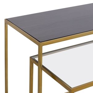 Carrick Nesting Console Table - Set of 3 Dark Mahogany 5