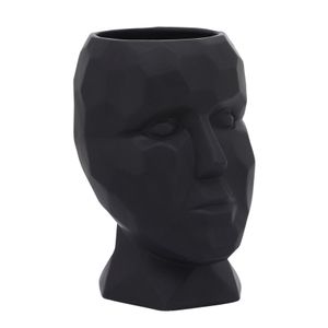 CLOVERTON BLACK VASE 10 (IN) 1
