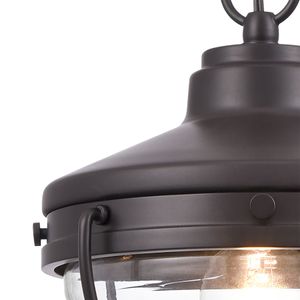 Eastport 9'' Wide 1-Light Outdoor Pendant - Oil Rubbed Bronze 3