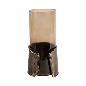 BAXTERMILL BROWN CANDLE HOLDER 12 (IN) 1