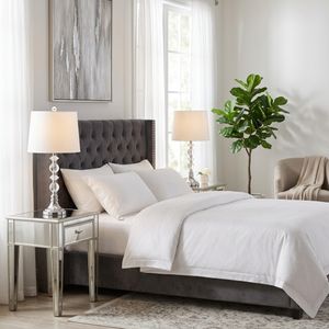 FARGOGATE SET OF 2 SILVER LAMPS 26 (IN) 11