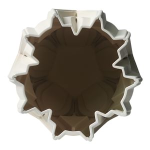 SYLVANBEACH IVORY VASE 17 (IN) 4