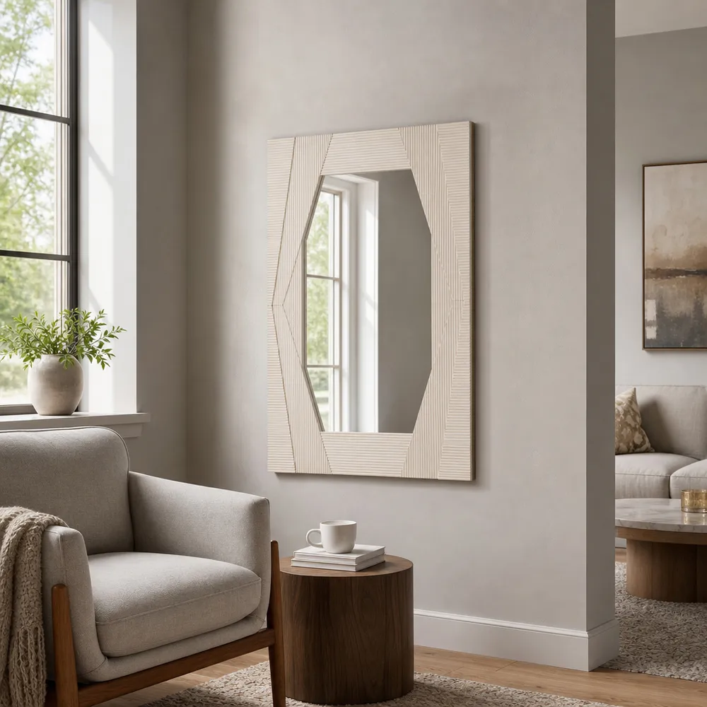PALMERDALE WHITE MIRROR 36 (IN)